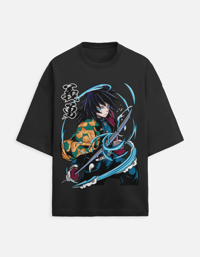 PRINTED OVERSIZED TEE